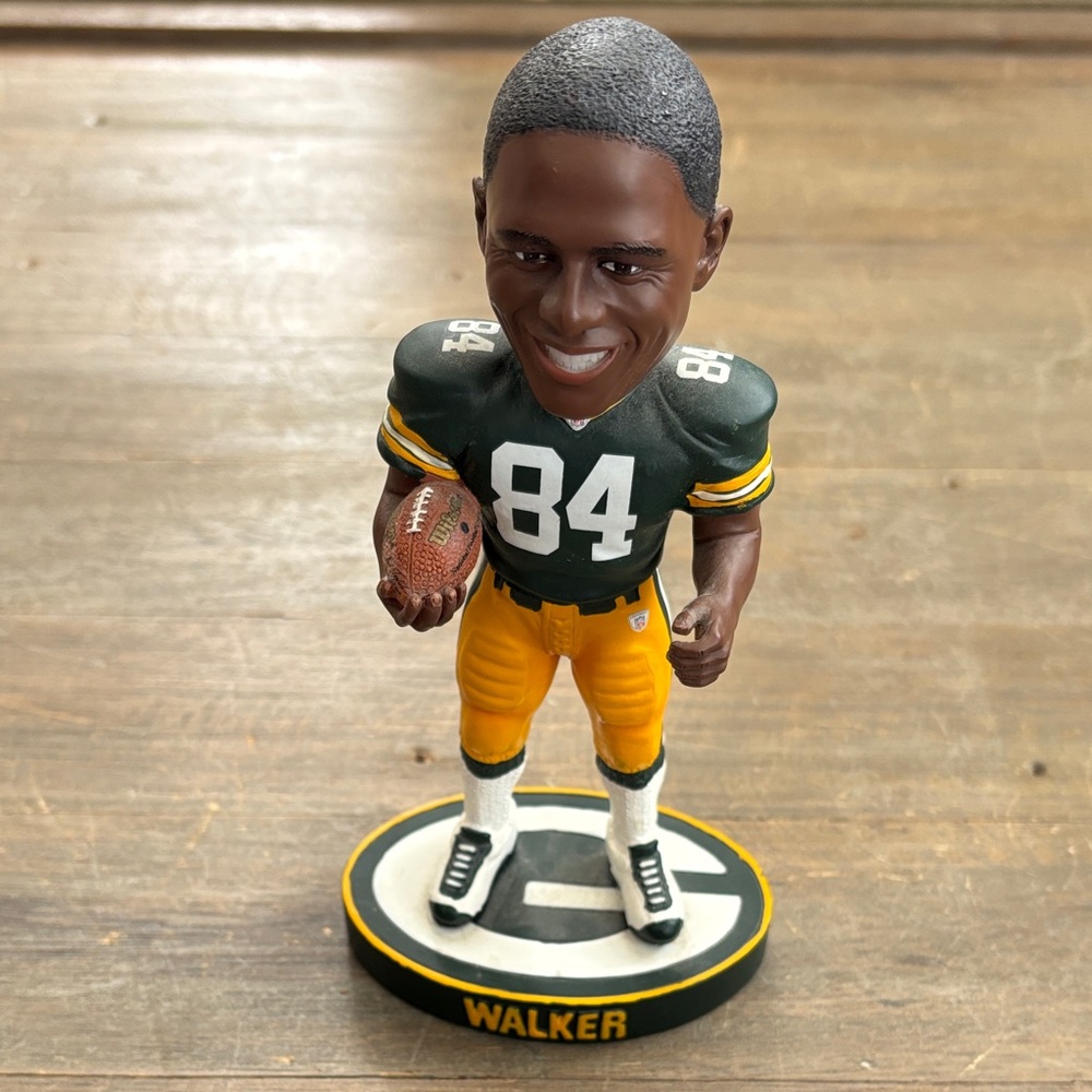 NFL Green Bay Packers Javon Walker Legends of the Field collectible bobblehead